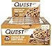Quest Nutrition Protein Bar Choc Chip Cookie Dough. Low Carb Meal Replacement Bar with 20 Gram Protein. High Fiber, Gluten-Free (24 Count)