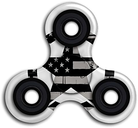 Top1VA Army Star Logo New Style Cool Finger Spinner Stress Reducer Hand Toy Tri-Spinner Fidget Finger Toy For Kids And Adult