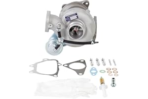Turbo Turbocharger w/Oil Line Banjo Bolt For Subaru Impreza WRX 2008 2009 2010 2011 2012 2013 2014 Replaces IHI VF52 - BuyAut