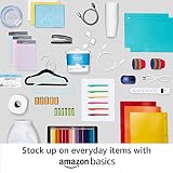 Amazon Basics 4-Shelf Narrow Storage Unit Steel Black 360 kg Capacity 4 Shelves view 9