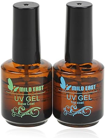Mild East Nail Art Base Coat Top Coat Set 14ML