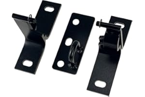 YANGCAN Rear Seat Mounting Brackets & Hardware for Jeep CJ 1976-1986 and Wrangler YJ 1987-1995 Fold and Tumble