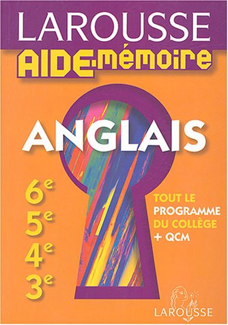 Anglais : 6e, 5e, 4e, 3e by (Paperback)