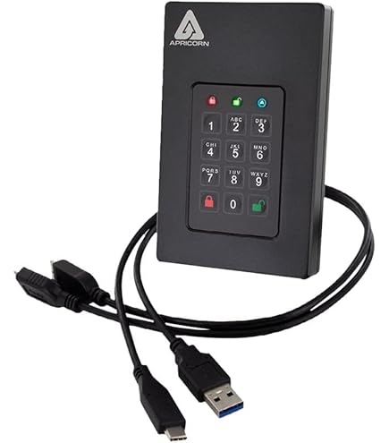 Amazon.com: Apricorn 1TB Aegis Padlock SSD 256-Bit, FIPS 140