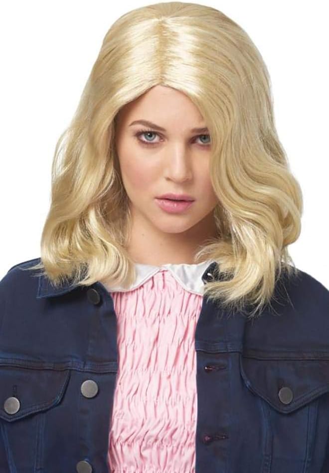 Strange Girl Blonde Adult Costume Wig