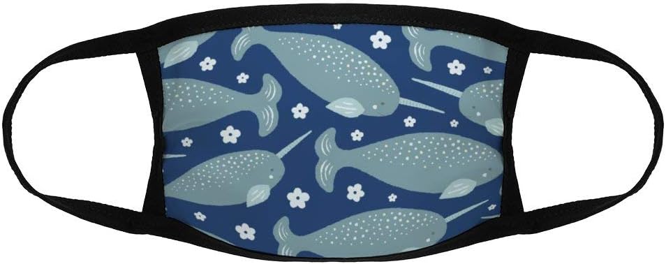 Seamless Pattern with Cute Easter Rabbits Children's Face Cover Cute Washable Reusable Face Mouth Cover for Kids