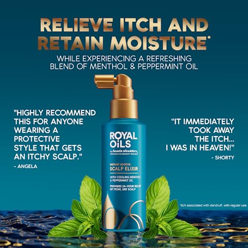 Head & Shoulders Scalp Elixir Treatment, Instant Soothe, Anti Dandruff