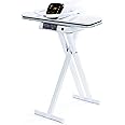 38" Large Steam Iron Press with Stand, 1800W Digital Steam Press with 5 Fabric Settings Language Conversion and Voice Prompts, Iron Press with Spray Bottle and Press Pad for Home Business