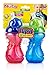 Nuby 2-Pack No-Spill Flip-It Cups, 10 Ounce, Colors May Vary