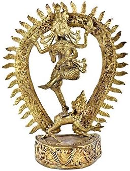 Dhokra Nataraja Idol Of Dancing Shiva Statue Handcrafted Showpiece