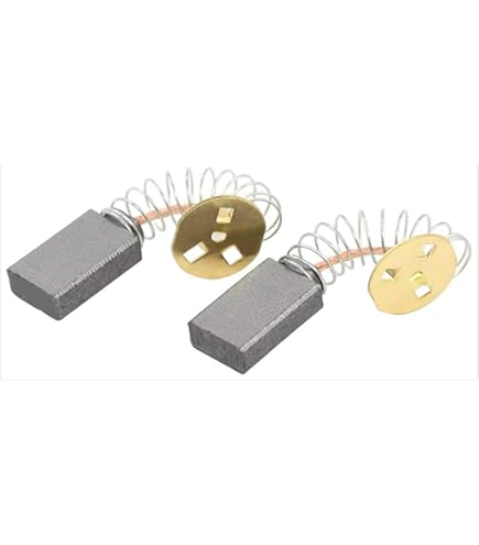 DeWalt Power Tool Carbon Motor Brushes - 4-Piece Set Compatible With Multiple Saw Models