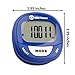 OZO Fitness SC2 Digital Pedometer | Best Pedometer for Walking | Accurately Track Steps and Miles, Calories Burned & Speed | A Step Tracker for Men & Women | Buy Your Step Counter Today!
