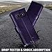 MONASAY Wallet Case Compatible for Galaxy S10, [Included Screen Protector][RFID Blocking] Flip Folio Leather Cell Phone Cover with Credit Card Holder,6.1 inch, Purple