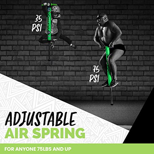 Vurtego V4 Pro Pogo Stick, Medium, Green, (V4Prom) Pricepulse
