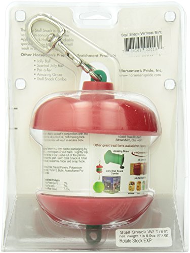 Horsemen's Pride Stall Snack Holder with Peppermint flavored refill - Thumbnail 2