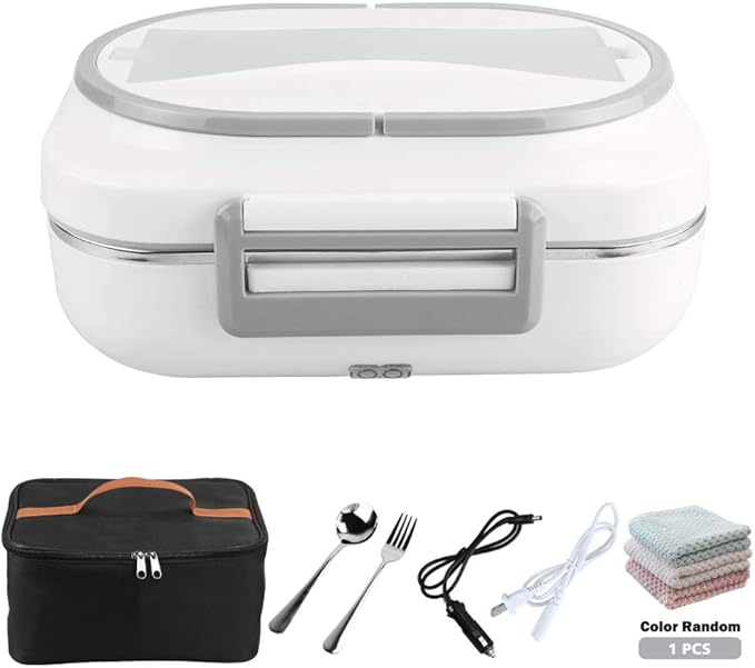 YOUDirect Electric Heating Lunch Box 12V and 110V Dual Use Food Heater