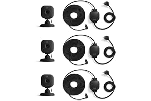 Blink Mini 2 + Weather Resistant Adapter â€” Indoor/Outdoor Home Security & Pet Camera(s) with HD video, motion detection, and built-in spotlight â€” 3 cameras (Black)