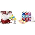 Nostalgia Snow Cone Machine Bundle with Kool-Aid Snow Cone Syrup Party Kit | Make Delicious Shaved Ice Treats