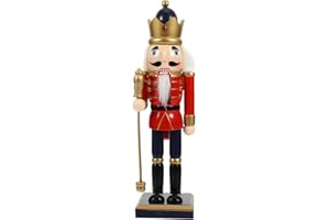 Cabilock Wood Xmas Table Ornament Xmas Nutcracker Wood Nutcrackers Decor Party Favor