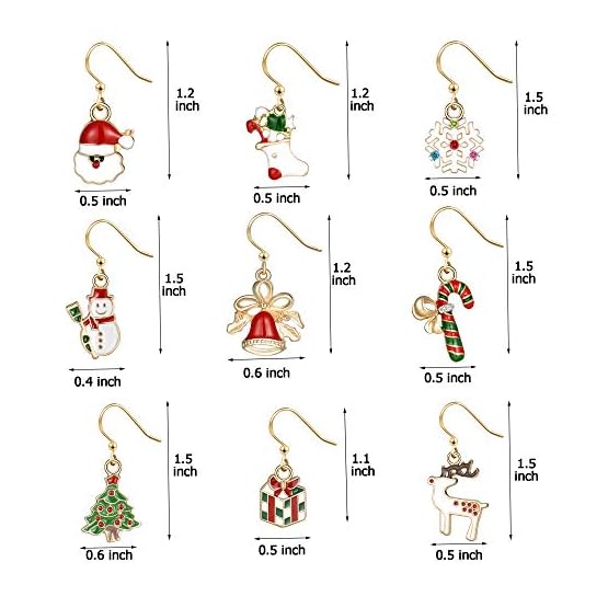 Christmas-Earrings-Holiday-Jewelry-Set-gifts-for-Womens-GirlsThanksgiving-Xmas-Jewelry-Dangle-Earrings-Set Christmas-Earrings-Holiday-Jewelry-Set-gifts-for-Womens-GirlsThanksgiving-Xmas-Jewelry-Dangle-Earrings-Set