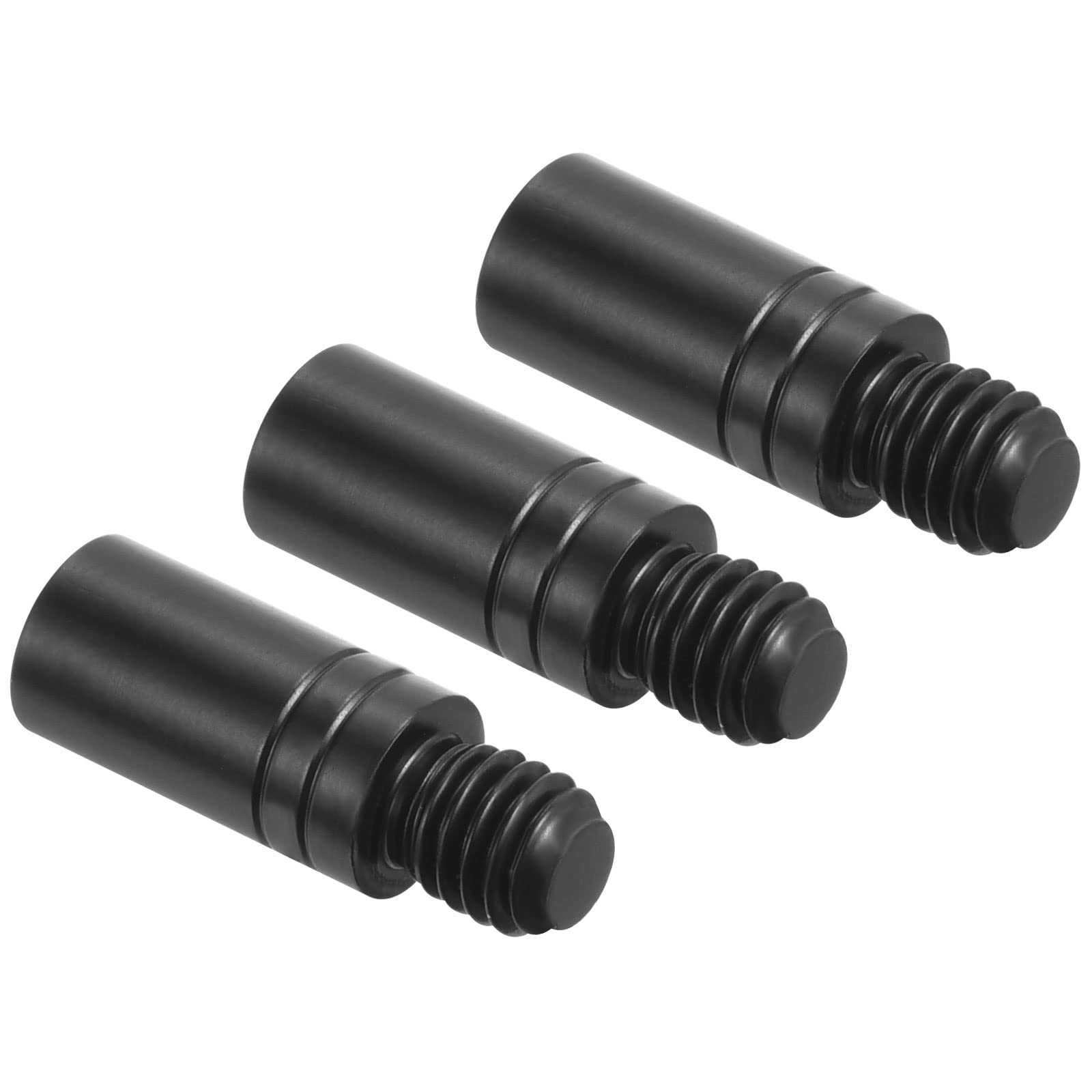 PATIKIL 2.5g Copper Dart Weight Add Accentuator 3 Pcs 12mm Length 2BA Thread Darts Weight Adjuster Dart Accessories Black