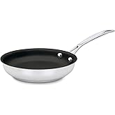 Cuisinart Chef's Classic Stainless Nonstick 8-Inch Open Skillet