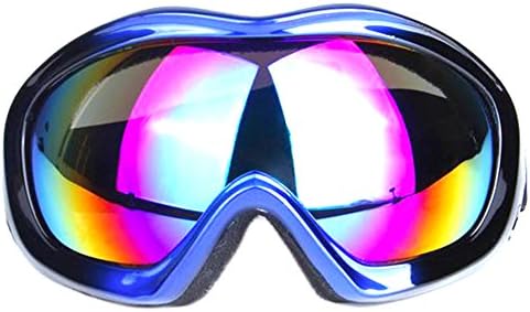gmgm Windproof Outdoor Motorcycle Riding Glasses Ski Goggles Military Glass blue