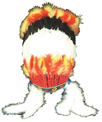 Jacobson Hat Company Men's Adult Big Chief Feather Headdress