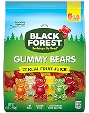Black Forest Gummy Bears Candy, 6 Lb