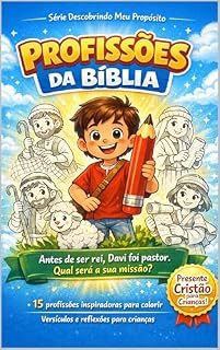 Livro Profissões da Bíblia para Colorir