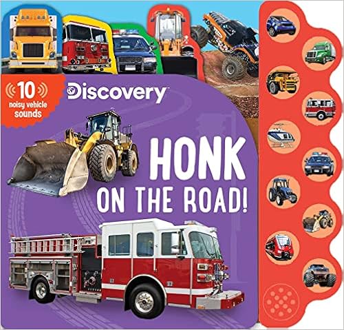 Honk Your Way Down the Road with this 10-Button Sound Book: Discovery: Honk on the Road!