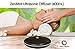 KOKO AROMA Wood Grain Aromatherapy Essential Oil Diffuser/Humidifier - Zen Mist 400ml 12 Hour Run Time - Spa Vapor with Controllable Lighting - eBook included (Dark Wood)