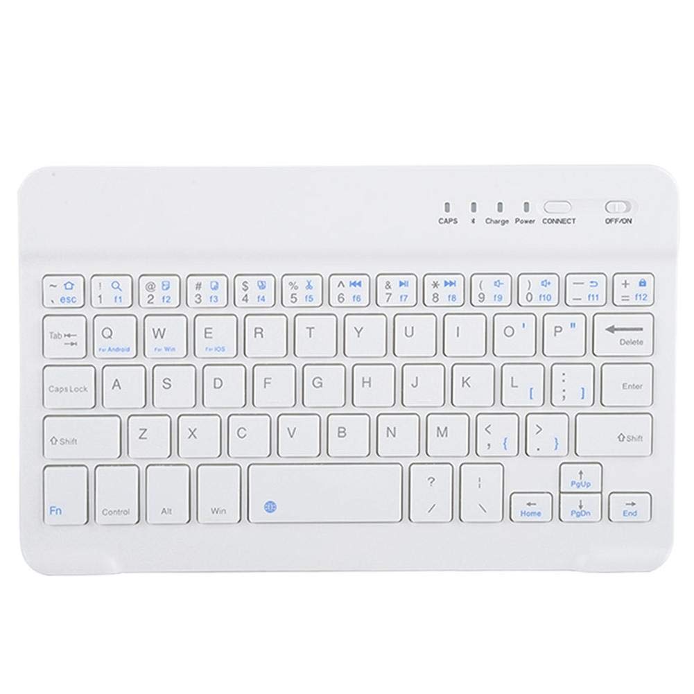 Wireless Bluetooth Keyboard, 7in Scissors Feet Design Ultra-Slim Multi-Functional Bluetooth Keyboard Compatible with Tablet PC Smartphone for IOS for Windows for Android