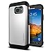 Spigen Tough Armor Galaxy S7 Active Case with Extreme Heavy Duty Protection and Air Cushion Techonology for Galaxy S7 Active 2016 - Satin Silver