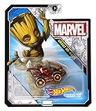 Hot Wheels Character Cars Marvel Groot Go-Kart