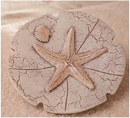 HEYFAIR Creative Resin Starfish Soap Dish Soap Holder for Bathroom