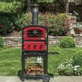 Fornetto Wood Fired Pizza Oven and Smoker - Red