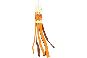 Fall Windsocks Outdoor | Fall Wind Socks for Outside,Seasonal Holiday Farmhouse Outdoor Autumn Decoration for Yard Garden Pat