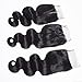 CHEEON Ombre Brazilian Hair Bundles Straight 10A Grade Human Virgin Hair Bundles 3 Tone 1b/4/27 Color Hair Extensions 18 inches