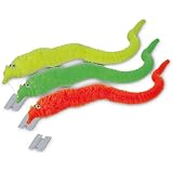 PIQIUQIU - 24 Chenilles Magiques Floues - Jouet, Déco Ou Favoris De Fête (Couleurs Aléatoires, ~22 Cm)