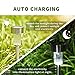 FC-Fancier Solar Lights for Outdoor Garden Led Light Landscape/Pathway Lights, Bright White, Waterproof,Stainless Steel-12 Pack