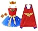 AQTOPS Superhero Costume for Girls Medium