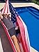 Double Hammock With Unique USA Flag Design - Made Of Premium Quality Ultra Lightweight Parachute Nylon Fabric. Perfect For Camping, Relaxing. Built To Last, Straps Included.
