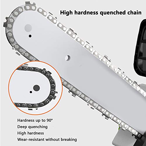 QILIN Kleine Akku SäGe, 10-Zoll Akku KettensäGe, Tragbare Einhändige Elektrische Säge Mit Werkzeugkasten, Zum… – Bild 7