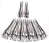 TongYu Ford Door Cable Repair Kit 8Pcs Door Handle Cable Ends Repair Kit for F-series,Ranger,Excursions,Expedition,Navigators include 2 CAM and 6 Standard Ends, Repair 4 Cables