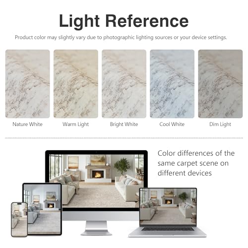 Fmfunctex 8x10 Washable Area Rug Beige Vintage Neutral Distressed Oriental Large Non Slip Carpet for Living Room Bedroom Soft Low Pile Tapis Salon Indoor Mat Retro Throw Rug for Dining Kitchen Office