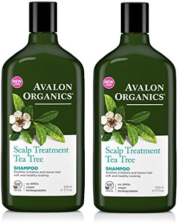 Avalon Organics Tea Tree Scalp Treatment Conditioner 11 oz. (Set of 2)