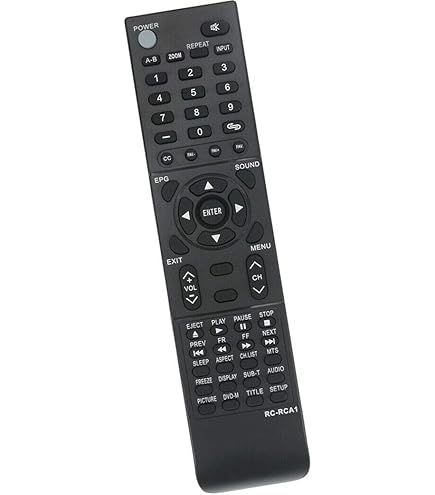 Replacement Remote Control For RCA TV Models - Universal Remote For LED Series TVs