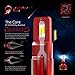 LIGHTENING DARK 10000 Lumens H13 LED Headlight Bulbs, CREE Chips Hi/Low Conversion Kit,6000K Cool White - 360°Adjustable Beam Pattern