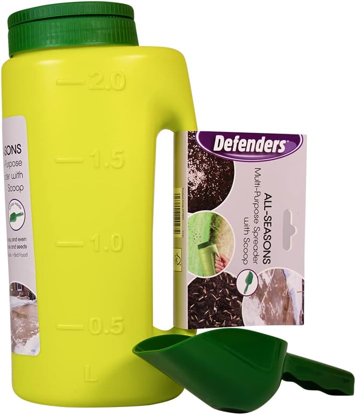 Defenders Handy Spreader Multi-Purpose Granule & Seed Applicator Green